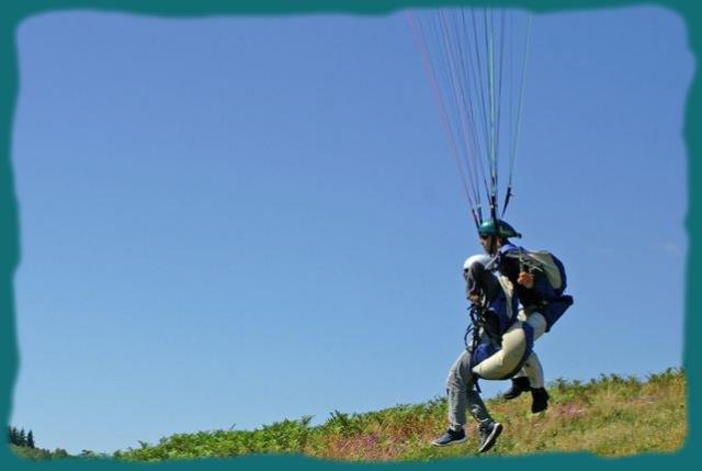 bapteme parapente dans le lot